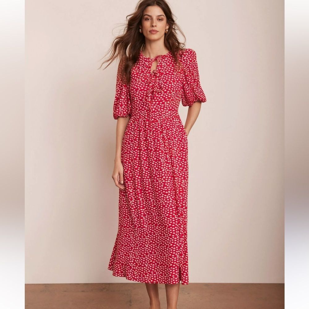 Mint Velvet Lip Print Midi Dress
AB19